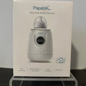 Papablic 5-in-1 Ultra-Fast Baby Bottle Warmer